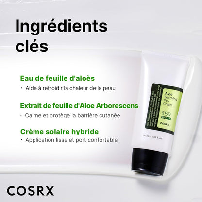 COSRX Aloe Soothing Sun Cream SPF 50+ PA+++ 50ml - view 3