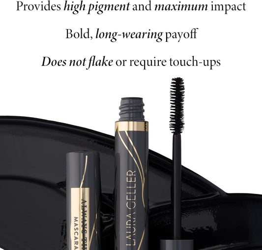 Laura Geller Always There Waterproof Lengthening Mascara, Black - view 2