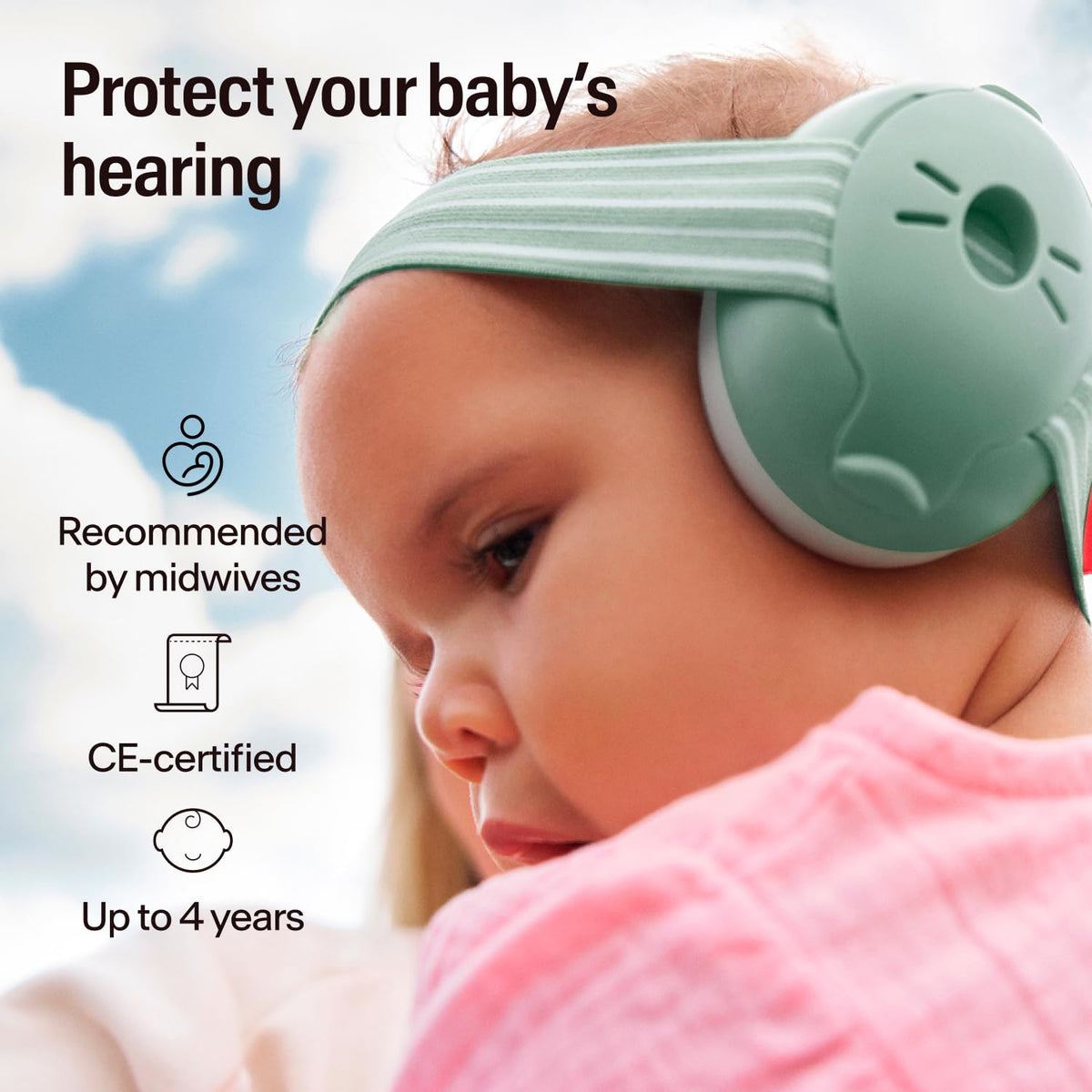 Alpine Muffy Baby Ear Muffs for Babies and Toddlers — alternate product view