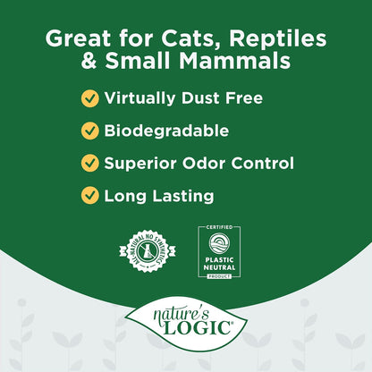 Nature's Logic Pine Pellet Cat Litter, 100% Natural, Unscented, 12 lb - view 4