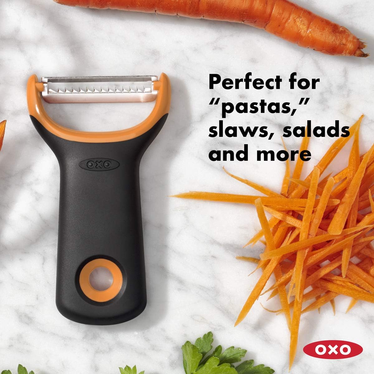 OXO Good Grips Stainless Steel Julienne Prep Vegetable Peeler - view 5