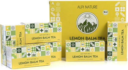 Alpi Nature Organic Lemon Balm Tea 120 Bags (6 x 20)