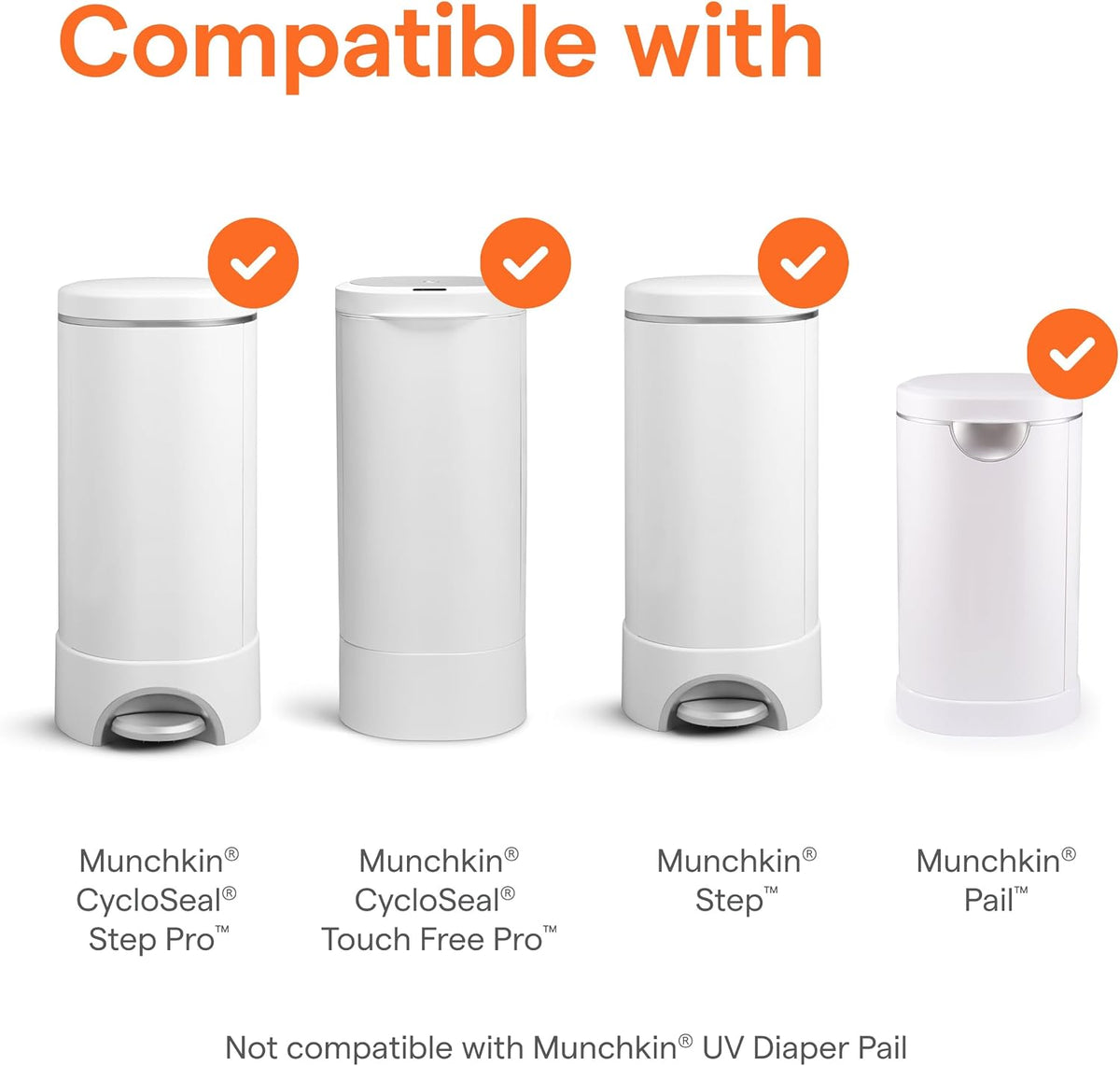 Munchkin Arm & Hammer Nappy Pail Deodoriser Disc, Lavender - view 4