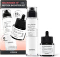 COSRX Niacinamide 15% Serum and Peptide Booster Toner Set