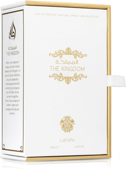 Lattafa The Kingdom Eau de Parfum Spray for Men 3.4 oz - view 3