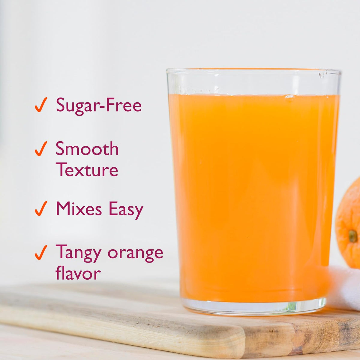 Metamucil Psyllium Husk Fibre Supplement, Sugar-Free, Orange, 72 Teaspoons - view 5
