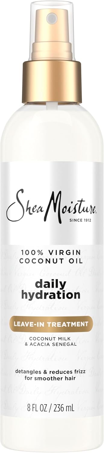 SheaMoisture 100% Virgin Coconut Oil Daily Hydration Leave-In Treatment 8 oz