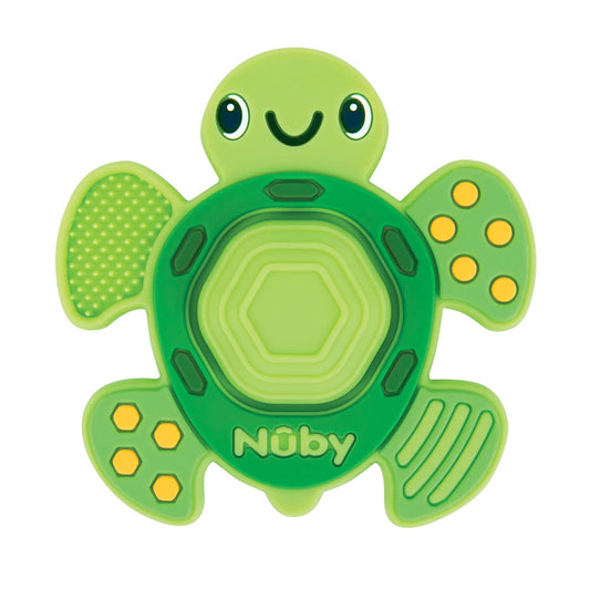 Nuby Teethe N' Pop Sensory Teether for Babies, 3 Months+