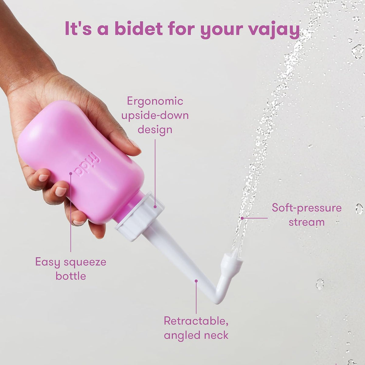 Frida Mom Upside Down Peri Bottle for Postpartum Care — alternate product view
