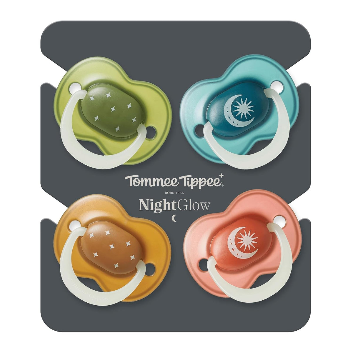 Tommee Tippee NightGlow Dummies, 18-36 Months, Silicone, Pack of 4 - view 6