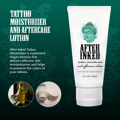 After Inked Tattoo Aftercare Lotion, 3 fl oz Tube - view 2