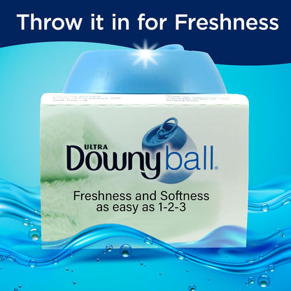 Downy Ball Fabric Softener Dispenser, Blue, Pack of 3 - view 2