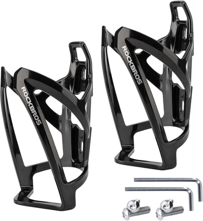 ROCKBROS Bike Water Bottle Cages with Screws, Pack of 2