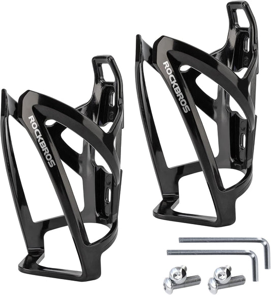 ROCKBROS Bike Water Bottle Cages with Screws, Pack of 2