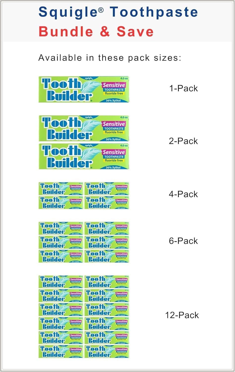 Squigle Tooth Builder Fluoride-Free Xylitol Toothpaste - view 6