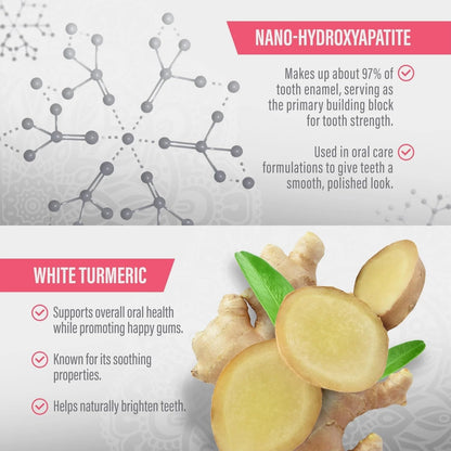 GuruNanda Sensitive Toothpaste Nano-Hydroxyapatite Fluoride Free 4.2 oz - view 4