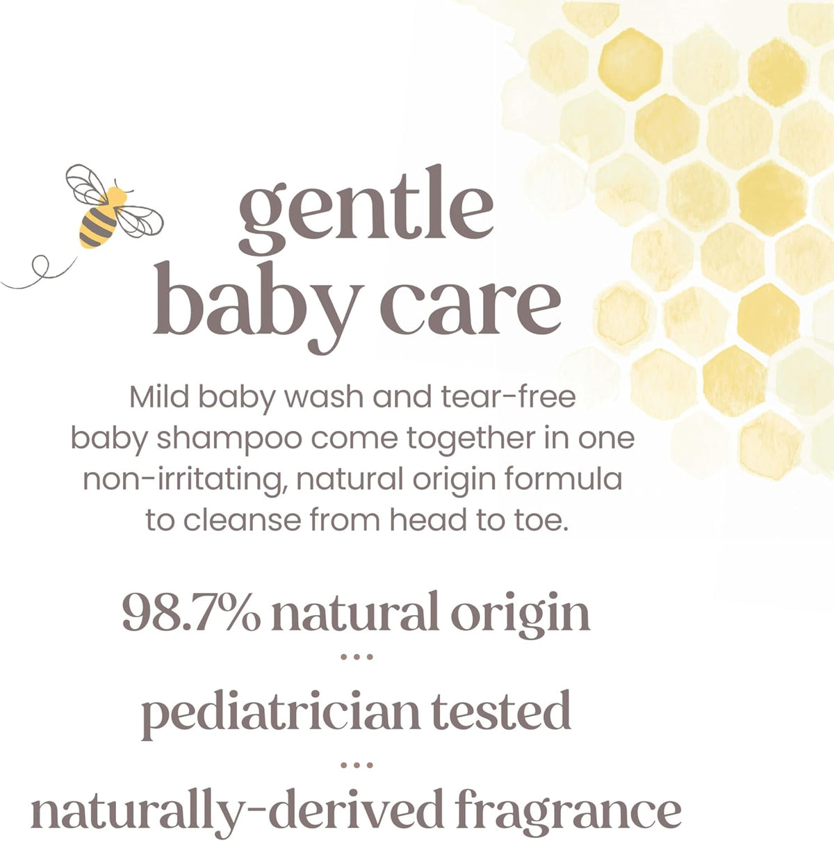 Burt's Bees Baby Shampoo & Wash Original, 21 oz - view 6