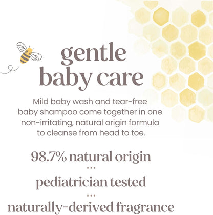 Burt's Bees Baby Shampoo & Wash Original, 21 oz - view 6