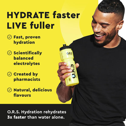 O.R.S Hydration Tablets, Natural Lemon Flavour, 72 Count - view 2