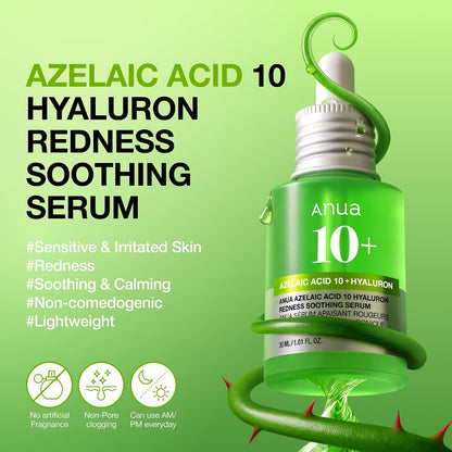 Anua Azelaic Acid 10 Hyaluron Redness Soothing Serum 30ml - view 3
