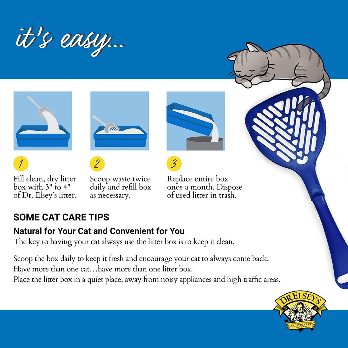 Dr. Elsey's Ultra Unscented Clumping Clay Cat Litter, 40 lb - view 2
