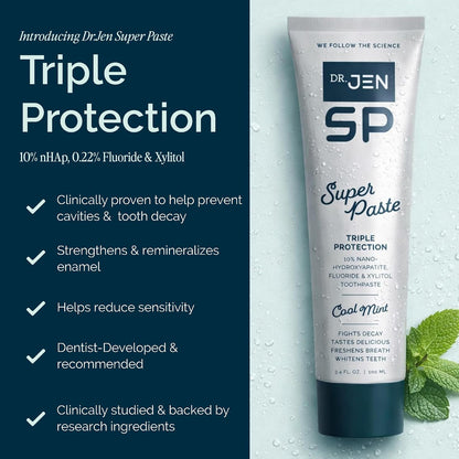 Dr. Jen Super Paste Toothpaste with 10% Nano Hydroxyapatite - view 3