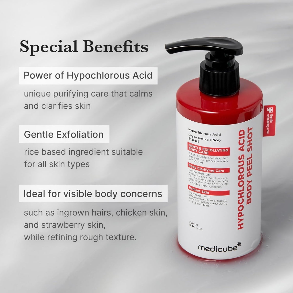 medicube Body Peel Shot with Hypochlorous Acid - view 5