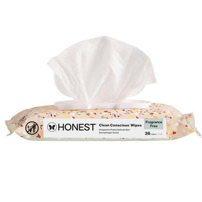 The Honest Company Multi-Use Wipes, Terrazzo, 36 Count