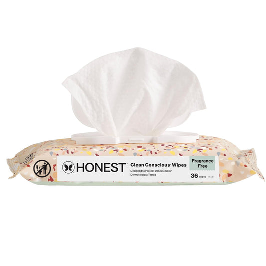 The Honest Company Multi-Use Wipes, Terrazzo, 36 Count