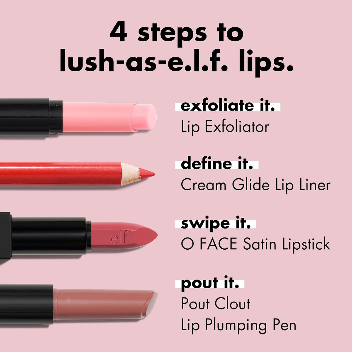 e.l.f. Cream Glide Lip Liner, Creamy High-Pigment, Mauve Aside - view 6