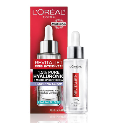 L'Oreal Paris Revitalift 1.5% Hyaluronic Acid Serum, 1 oz