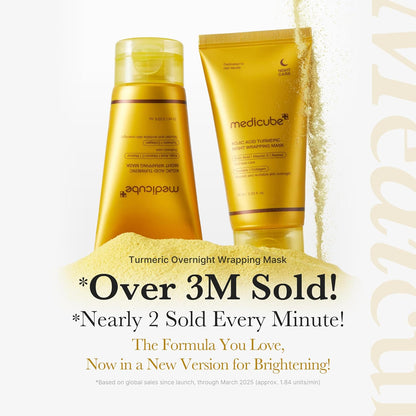 Medicube Kojic Acid Turmeric Night Wrapping Mask - view 2