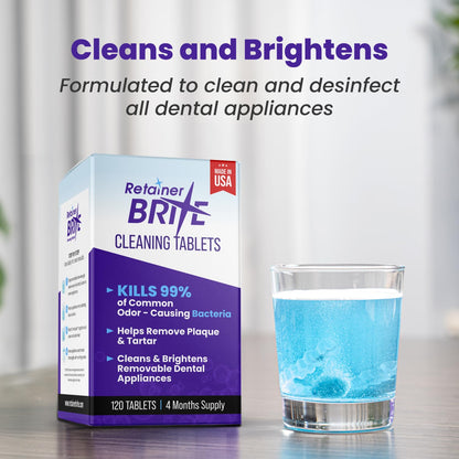 Retainer Brite Retainer Cleaner Tablets, 120 Tablets - view 5