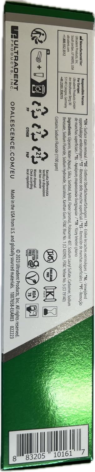 Opalescence Whitening Mint Toothpaste, Pack of 5 x 133 g - view 2