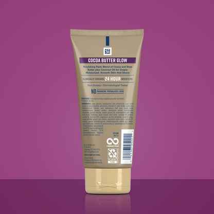 Gold Bond Cocoa Butter Glow Daily Hydrating Lotion, 5.5 oz, Pack of 2 - view 3
