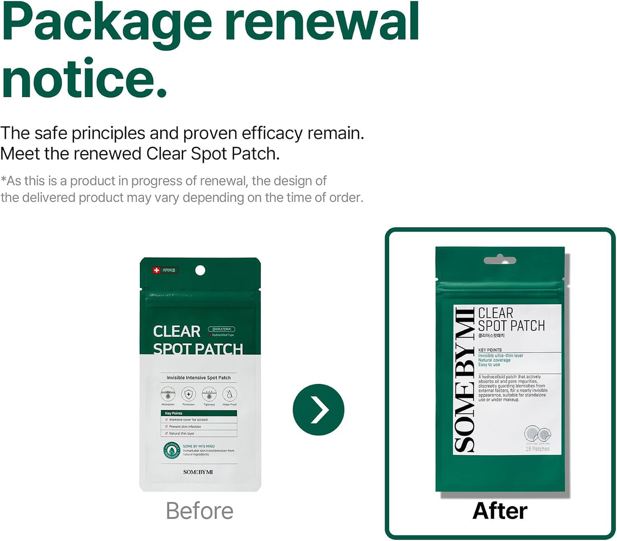 SOME BY MI 30 Days Miracle Clear Spot Patch - 18 Patches in 2 Sizes - view 2