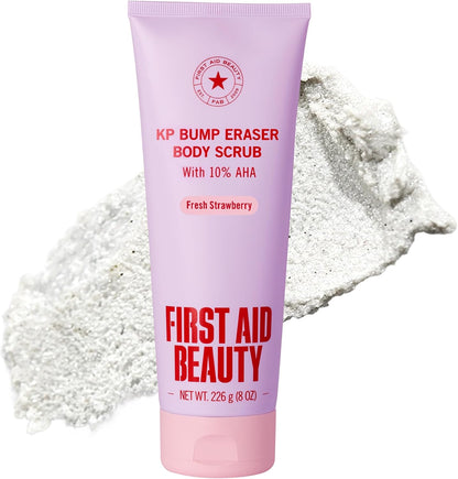 First Aid Beauty KP Bump Eraser Body Scrub Strawberry 8 oz