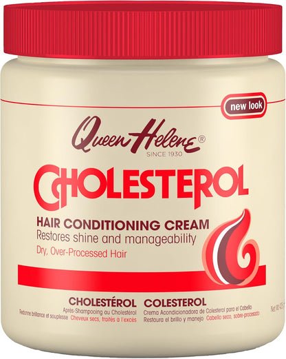 Queen Helene Cholesterol Hair Conditioning Cream 15 oz