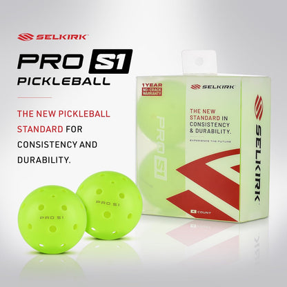 Selkirk Sport Pro S1 Outdoor Pickleball Balls, Pack of 4 - view 3