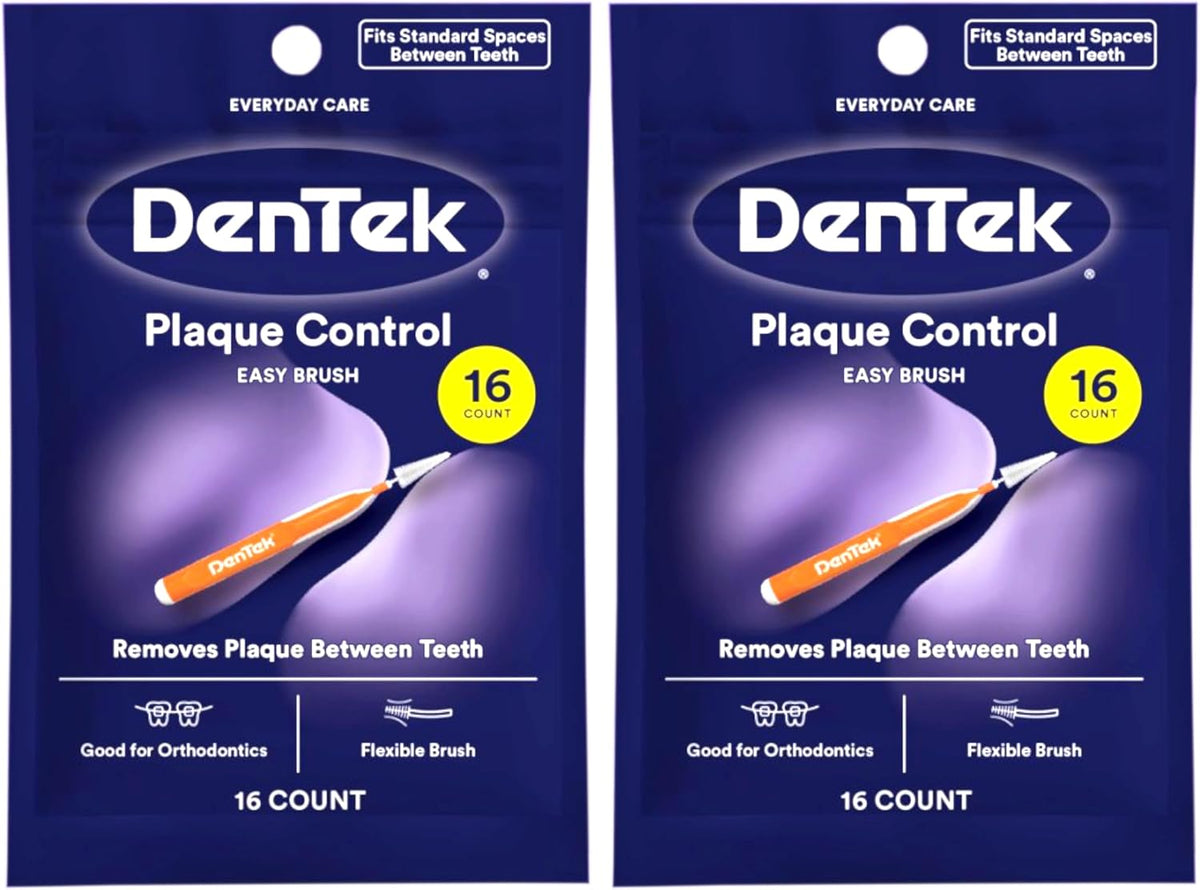 DenTek Easy Brush Interdental Cleaners, 16 Count, Pack of 2 - view 5