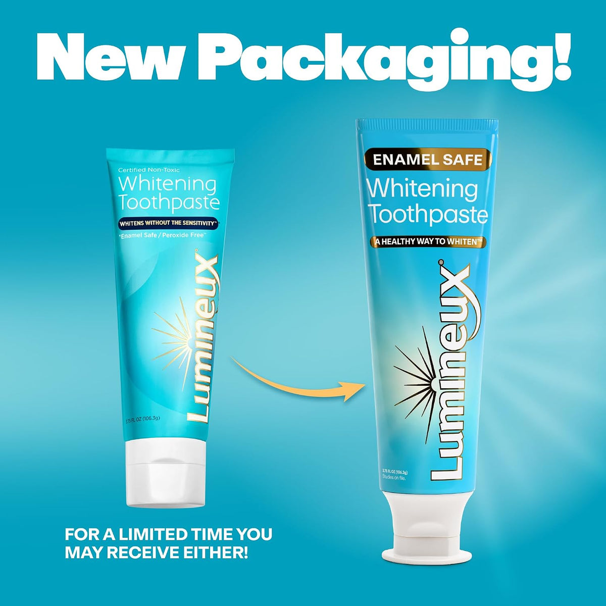 Lumineux Oral Essentials Whitening Toothpaste Fluoride Free 2 Pack - view 2