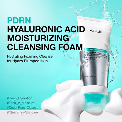 Anua PDRN Hyaluronic Acid Moisturizing Cleansing Foam 150ml - view 2