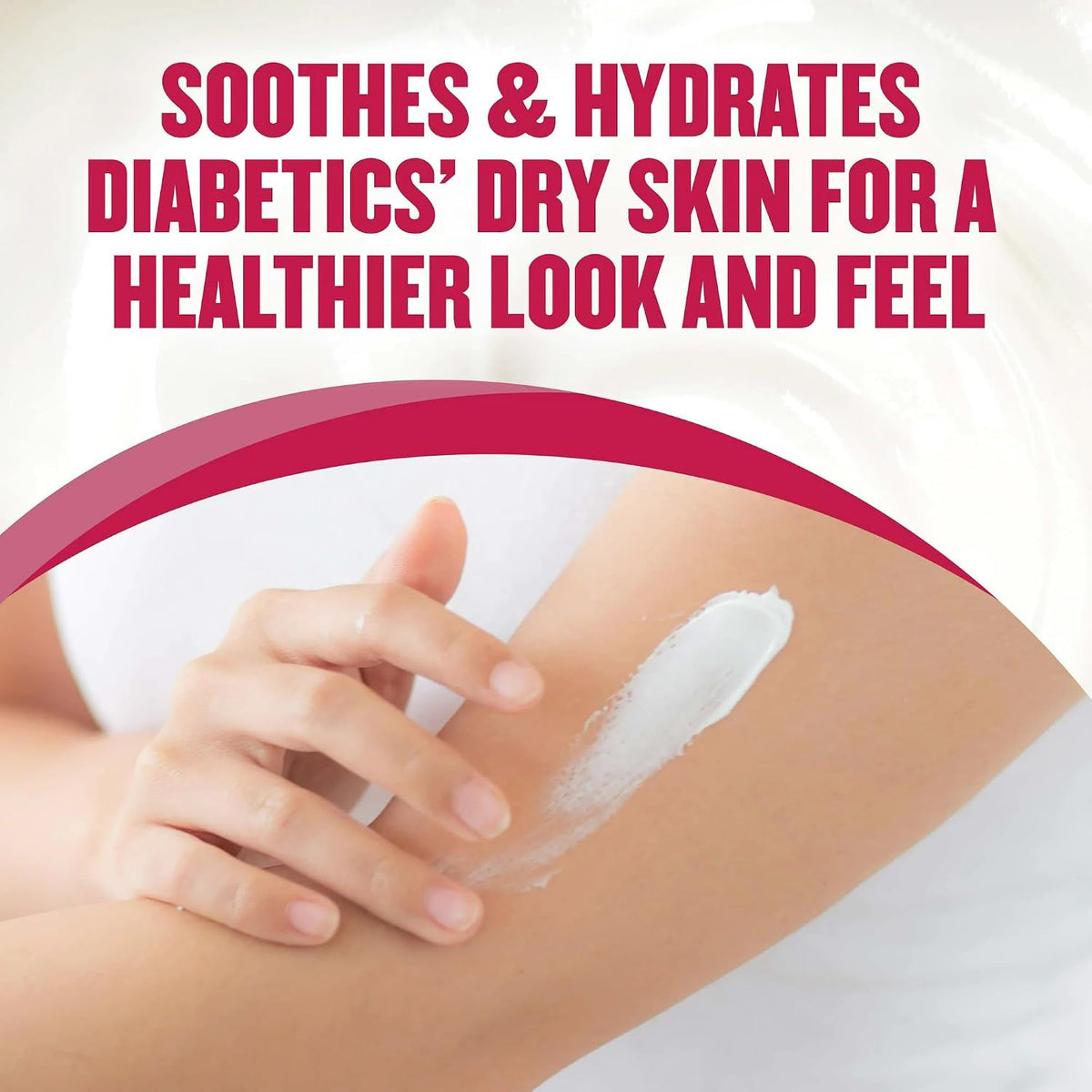 Gold Bond Ultimate Hydrating Lotion, Diabetics' Dry Skin Relief, 18 oz - view 3