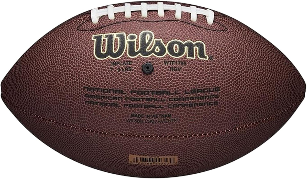 Wilson NFL Super Grip Composite Football, Junior Size, Brown - view 3