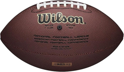 Wilson NFL Super Grip Composite Football, Junior Size, Brown - view 3