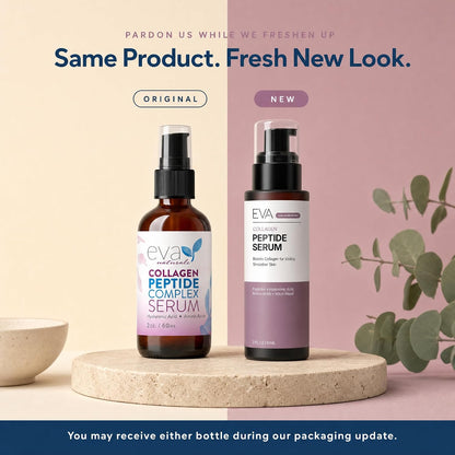 Eva Naturals Collagen Multi Peptide Face Serum with Copper Peptides 2 oz - view 2