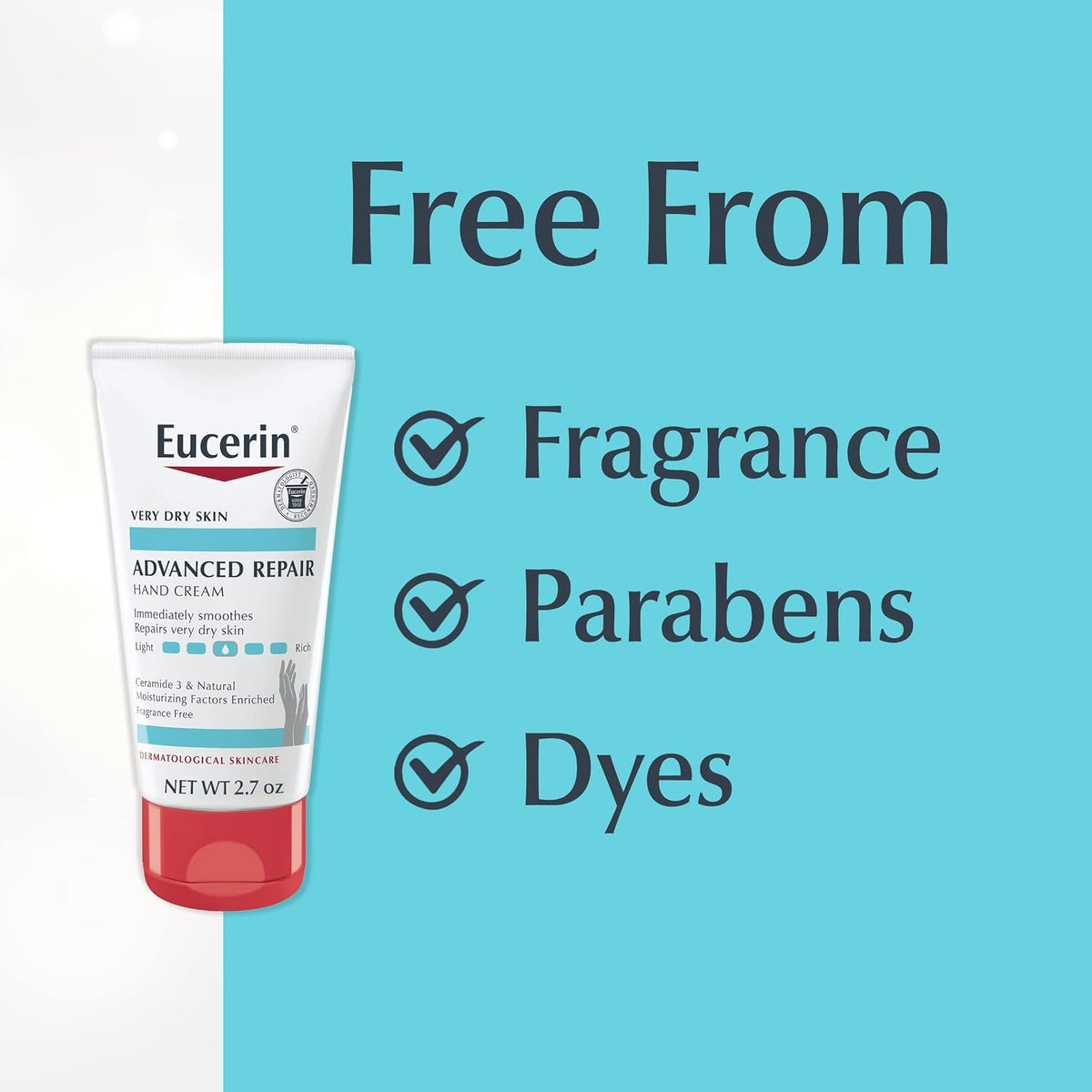 Eucerin Advanced Repair Hand Cream with 5% Urea, 12 x 2.7 oz - view 5