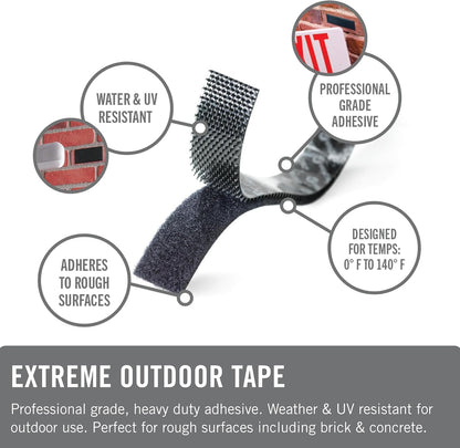 VELCRO Brand Extreme Outdoor Double-Sided Tape - 14 ft Roll - view 2