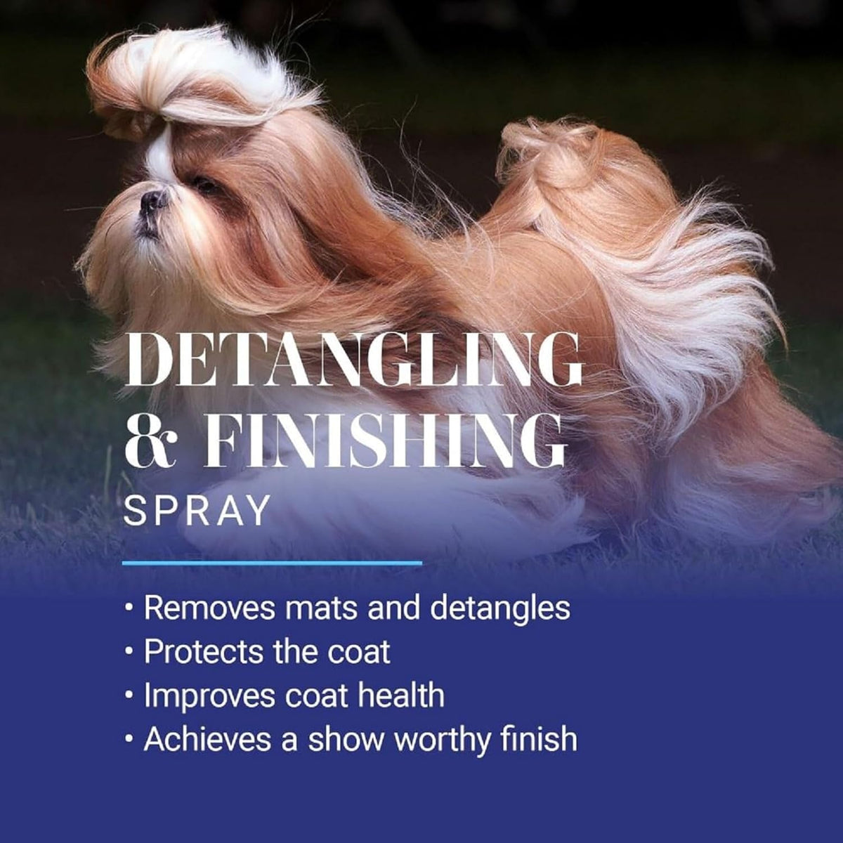 Chris Christensen Ice on Ice Detangler and Finishing Dog Spray 16 oz - view 2