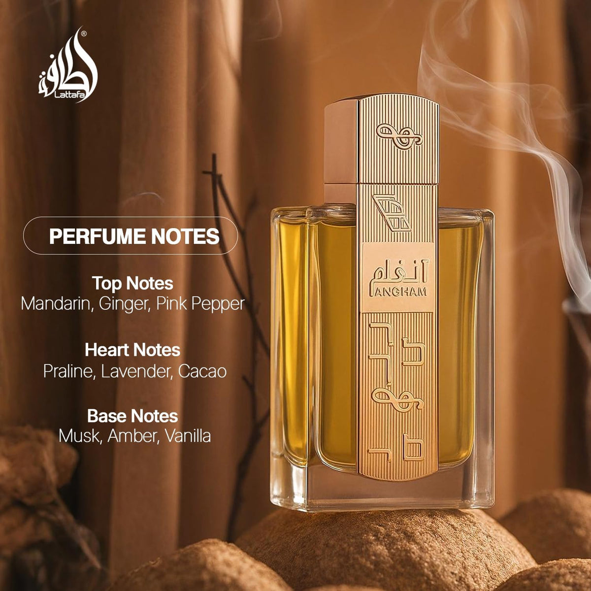 Lattafa Angham Eau de Parfum Spray Unisex 3.4 oz - view 5